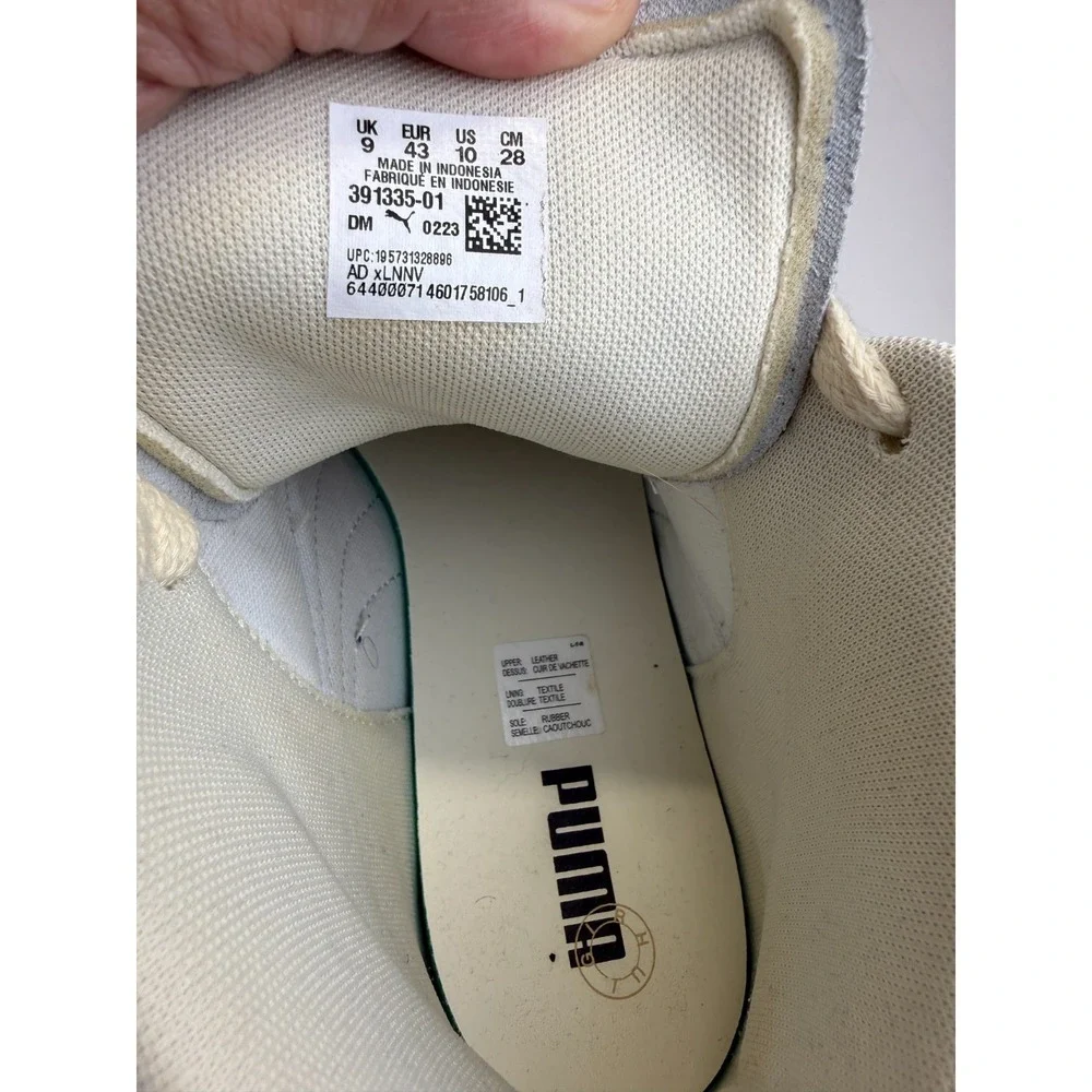 Puma Clyde Mid BBall 391335-01 Men's Sneakers 10 White New‎ York Worldwide Shoes